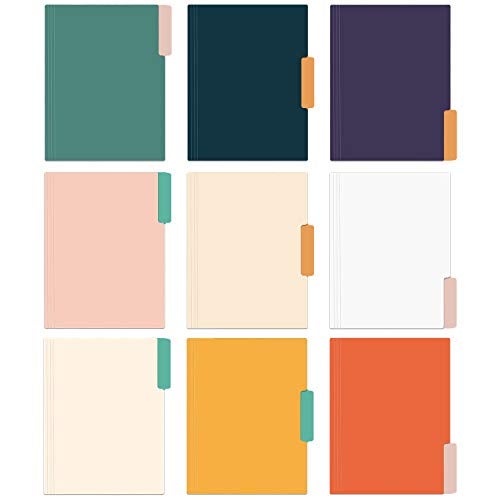 EOOUT 18 Pack Decorative File Folders Floral Folders Cute File Folder, Letter Size Colored File Folders,1/3-Cut Tabs, 9.6 x 11.6 Inches, for Office, School, Home - Image 4
