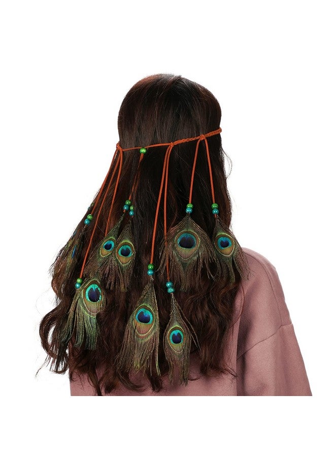 MWOOT 50Pcs Peacock Feathers, Green Peacock Eye Feathers For Diy Crafts Art, Peacock Tail Feathers For Carnival Revelry Masquerade Costume Wedding Holiday Party Decoration (28-32Cm) - Image 4
