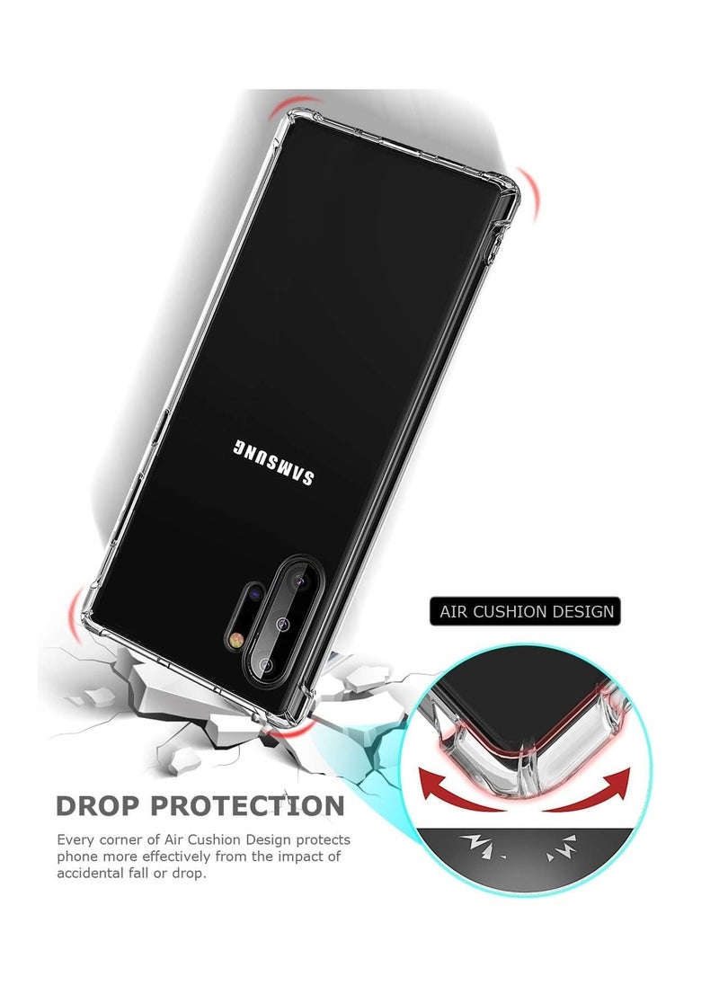 Generic - Samsung Galaxy Note 10 Plus + Case Cover Protective Shock Absorption Bumper soft Transparent for Plus/Note Pro - Image 1