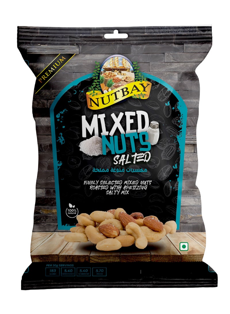 NUTBAY MIXED NUTS SALTED 280gm  - Image 1