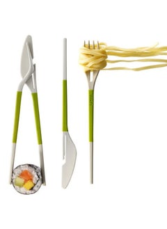 Generic Twin One Utensil Set, Green  - Image 3