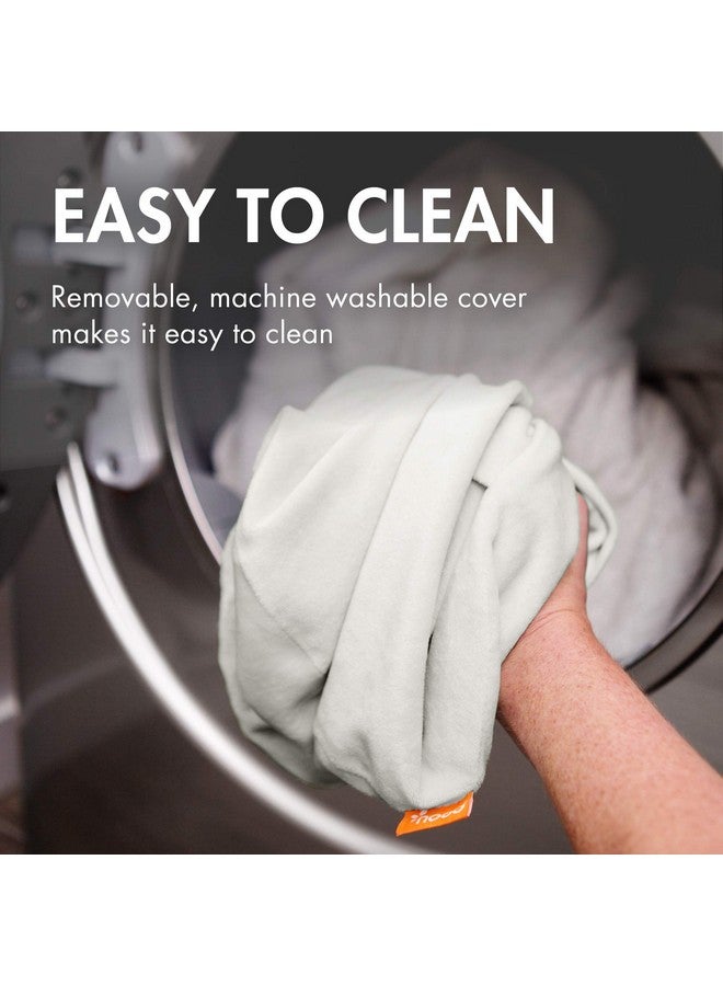 بون حوض استحمام قابل للنفخ للأطفال من Boon Puff+ - حوض استحمام للأطفال الرضع يتضمن غطاء من الصوف الدقيق وأجنحة قماط وحقيبة تخزين - حوض استحمام قابل للنفخ للأطفال حديثي الولادة والرضع - Image 4