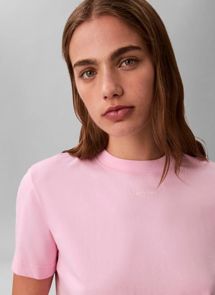 CALVIN KLEIN  Graphic Crew Neck T-Shirt for Women | Best Price UAE