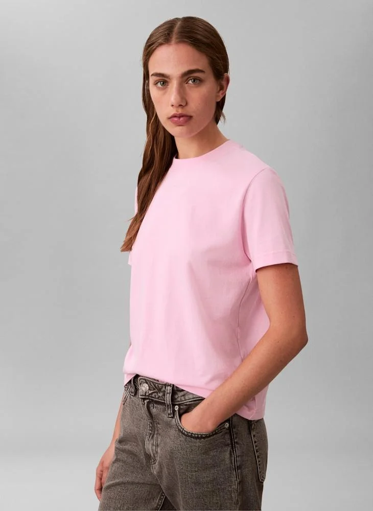 CALVIN KLEIN  Graphic Crew Neck T-Shirt for Women | Best Price UAE