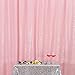 PartyDelight PartyDelight Sequin Backdrop Wedding Curtain Special Events, Party, Pink, 6FTx7FT  - Image 2