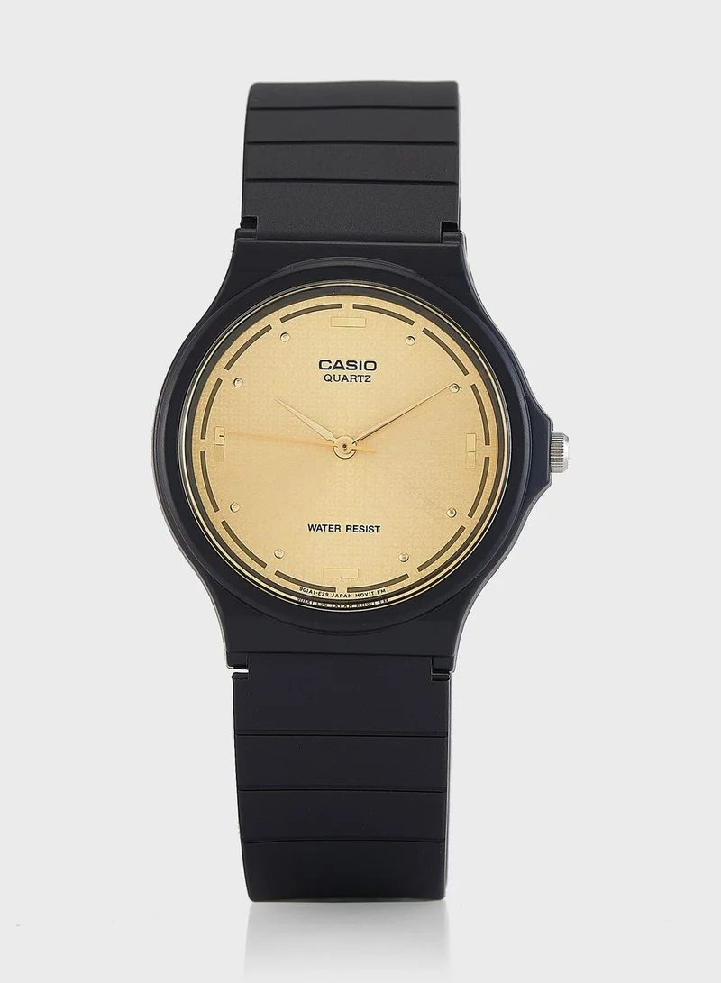 CASIO Silicone Strap Analog Watch