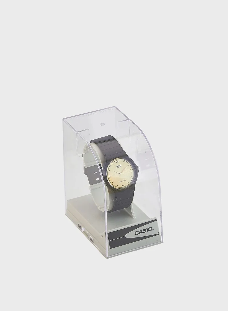 CASIO Silicone Strap Analog Watch
