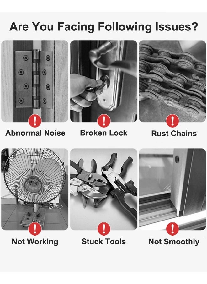 WILLIAM WEIR 100ml All Purpose Bicycle Chain Oil Bike Bearing Chain Hub Lubricants Repair Lube Rust Prevention Also Works for Mechanic Tools Sewing Machine Automotive Accessories Home Appliances  - Image 2