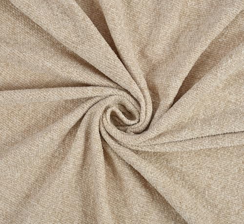 SASHAA WORLD Soft Chenille Throw | Throw Blanket for Sofa, Bed, Chair and Travel | Natural Throw Blanket | Pack of 1, 130 x 180 cm - Image 4