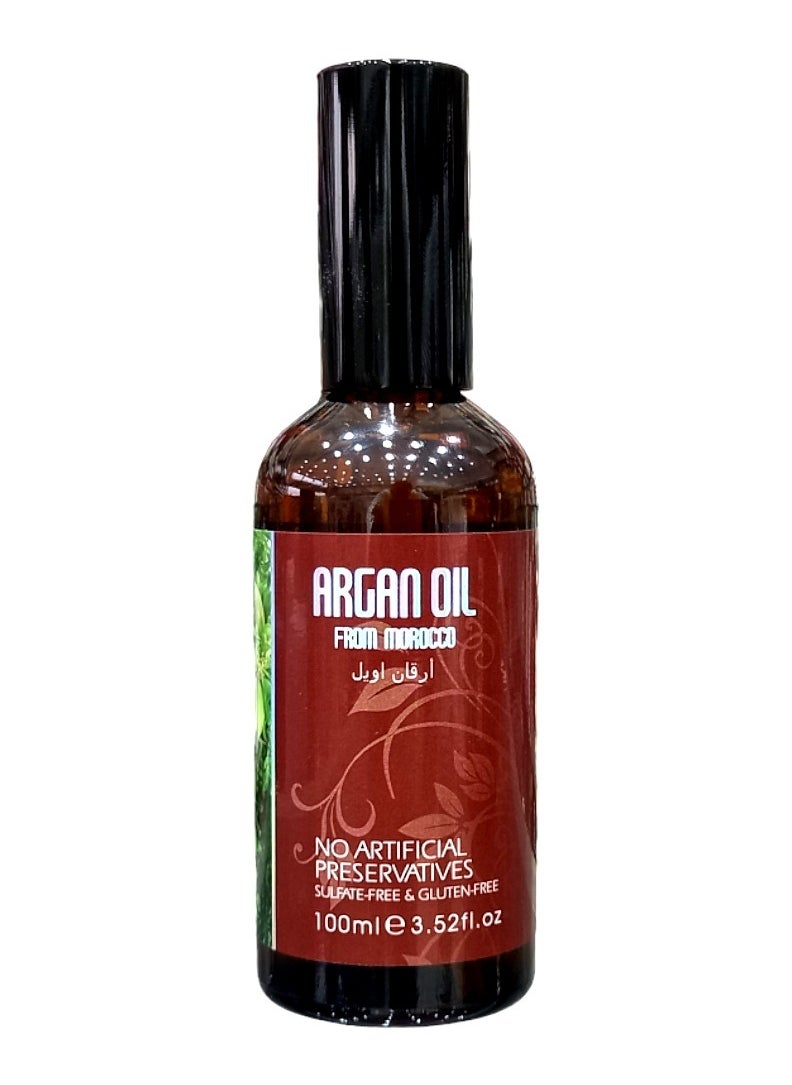 Argan Oil - Daily Treatment Oil iDeal For All Hair Types That Has The Property Of Reviving Dry And Damaged Hair 100 ml - Image 1