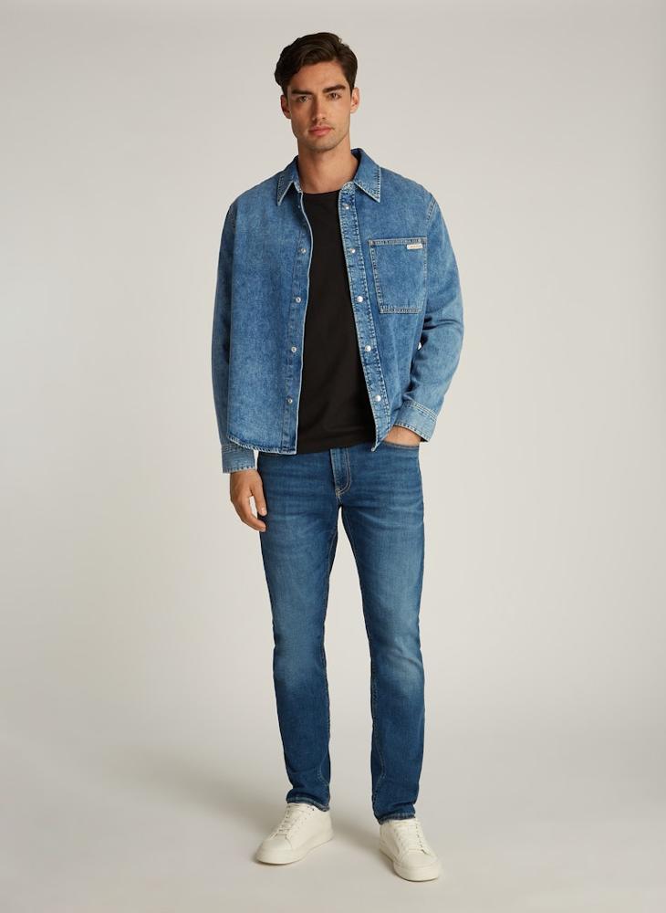 Calvin Klein Jeans Regular Denim Shirt  - Image 4