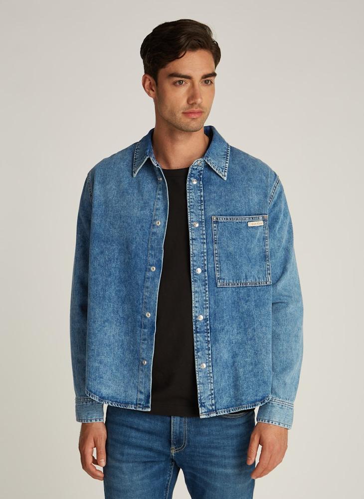 Calvin Klein Jeans Regular Denim Shirt  - Image 1