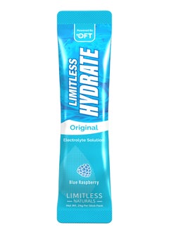 LIMITLESS Limitless Hydrate Original blue rasberry 6 stick pack  - Image 3