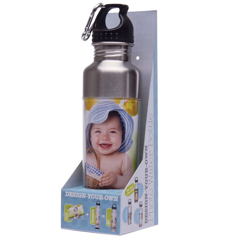 Thermo-Temp Stainless Steel Photo Water Bottle - Create Your Own - Image 4