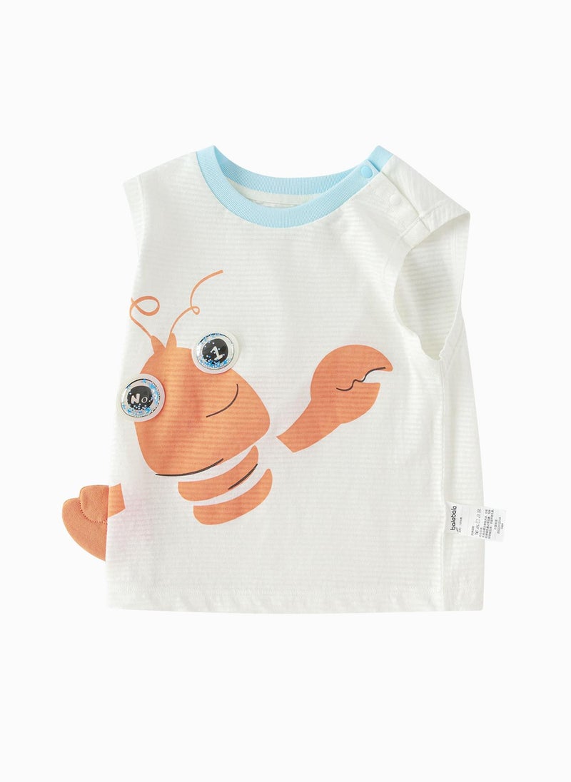 Balabala Baby Boy Wide shoulder sleeveless shirt - Image 4
