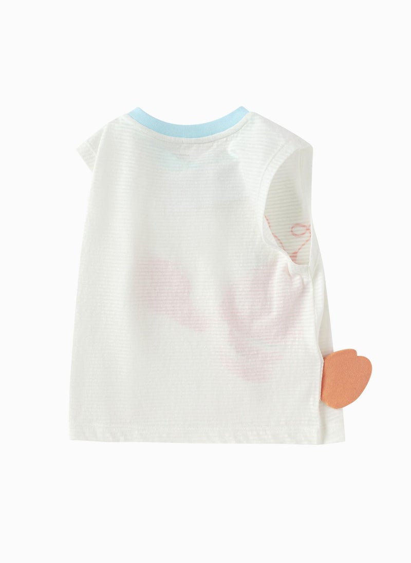 Balabala Baby Boy Wide shoulder sleeveless shirt - Image 5