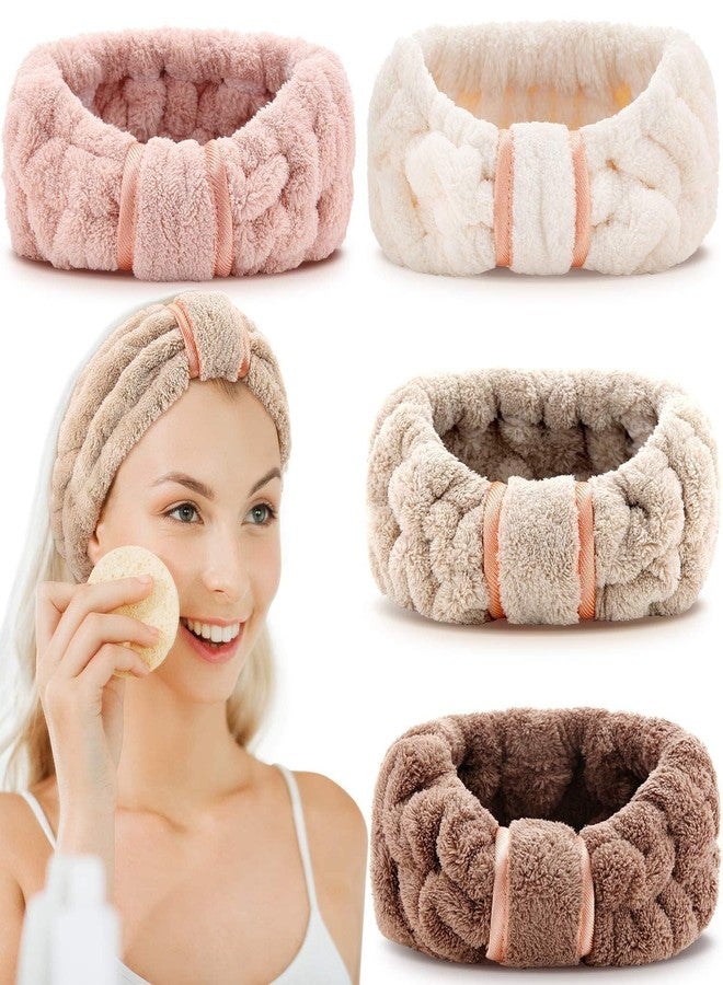 BANIRA Microfiber Headbands Spa Facial Headbands Makeup Headbands Elastic Terry Cloth Head Wrap for Women Girls Washing Face Makeup Shower Yoga Sports PACK OF-1 (RANDOM COLOR) - Image 2