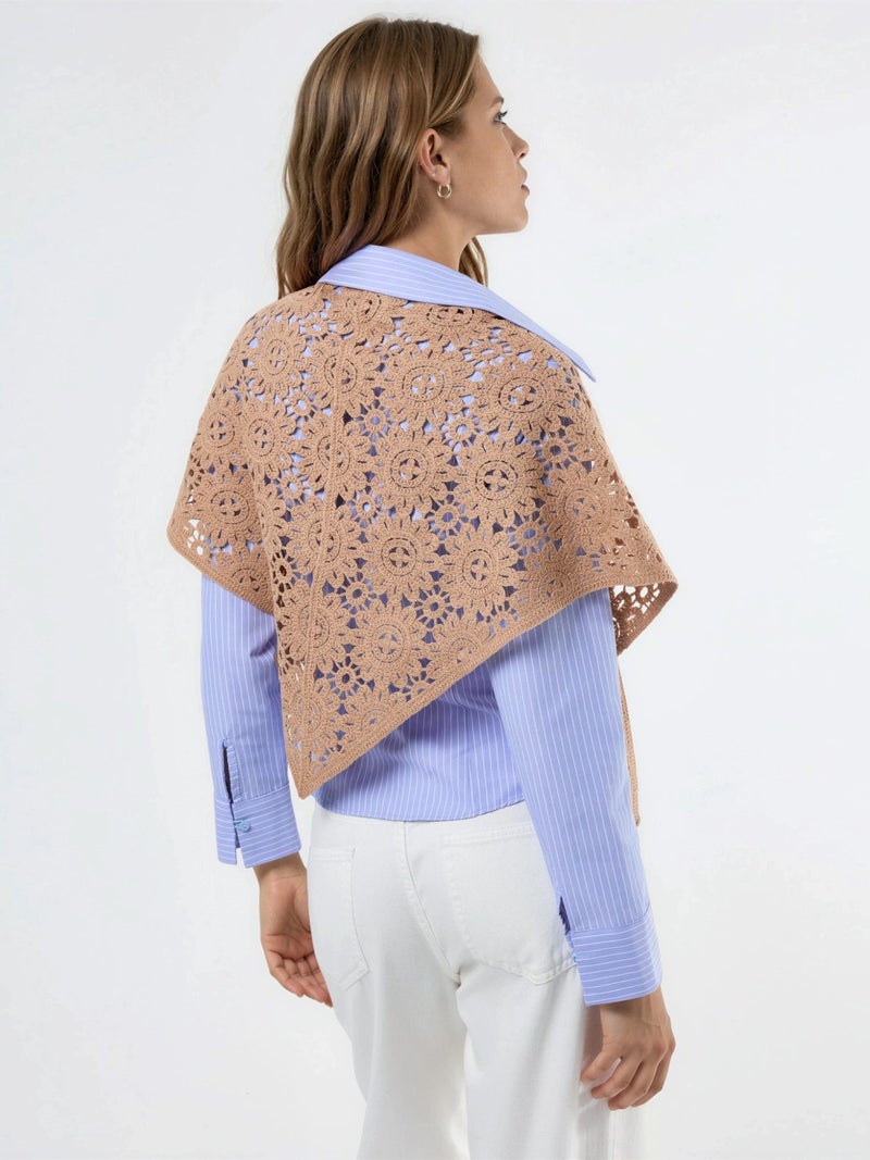 Qustyle QU STYLE Multi-Use Triangle Scarf - Image 3