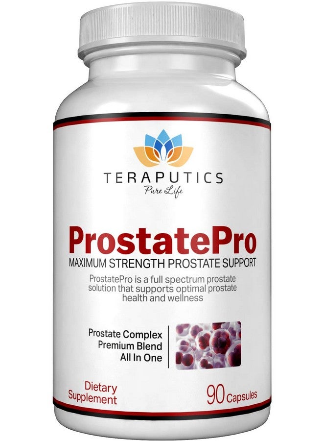 Teraputics بروستات برو 33 أعشاب ساو بالميتو مكملات صحة البروستاتا للرجال تقليل التبول نمو الشعر مع مثبط DHT بيتا سيتوستيرول بيجيوم وساو بالميتو لدعم البروستاتا للرجال 90 كبسولة - Image 2