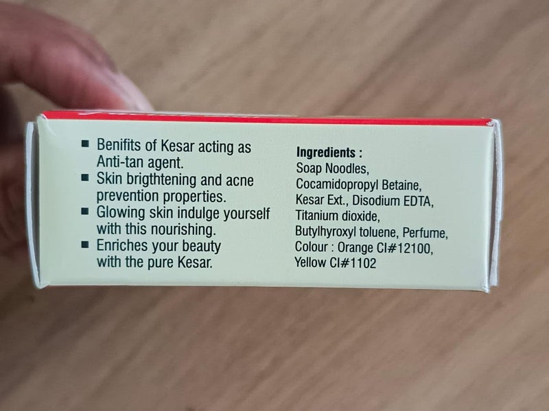 Girnar Kesar Goti Mini Facial Soap, 50g Pack 1 - Image 2