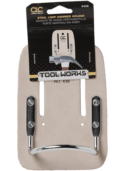 Custom Leathercraft439 Heavy Duty Steel Loop Hammer Holder