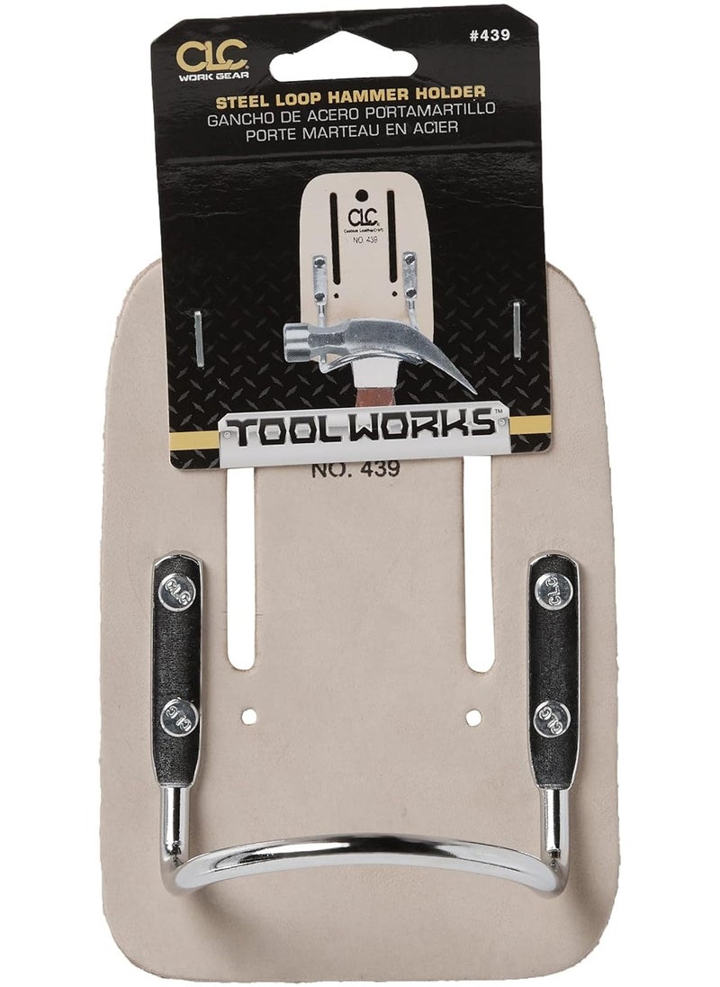 Custom Leathercraft - Custom Leathercraft439 Heavy Duty Steel Loop Hammer Holder - Image 1