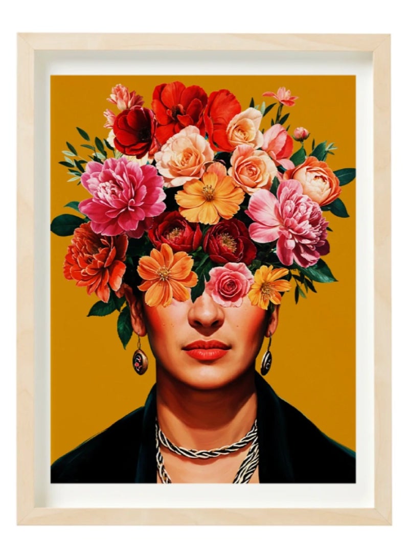 Frida Kahlo Feminist Wall Art, Home Decore Gift , Poster with Frame 30x40cm - pzsku/Z0A1F191D1250DB557BDDZ/45/_/1717858704/096e00b8-e4c9-401b-8052-51440699750d