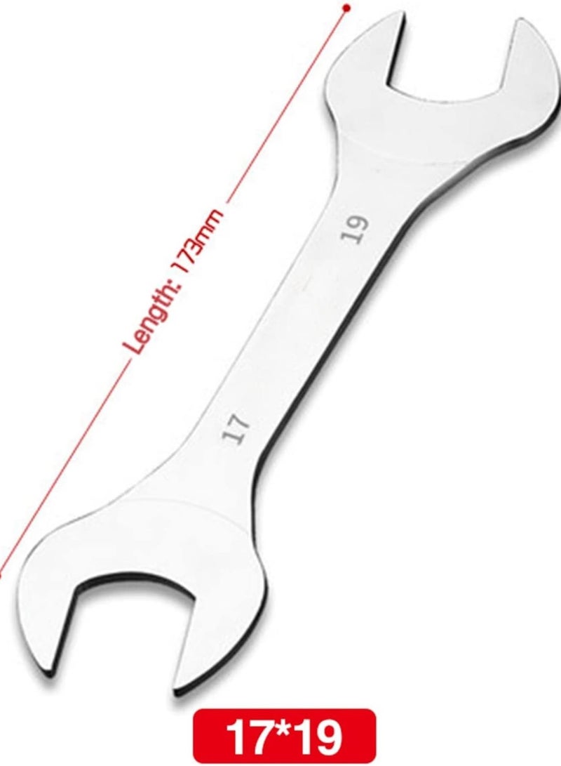 GGOOT Hardware Tools Open-end Spanners Super Thin Open End Wrench Metric Car Bicycle Repair Tool Ultra Thin Double Ended 17mm*19mm Wrench  - Image 2