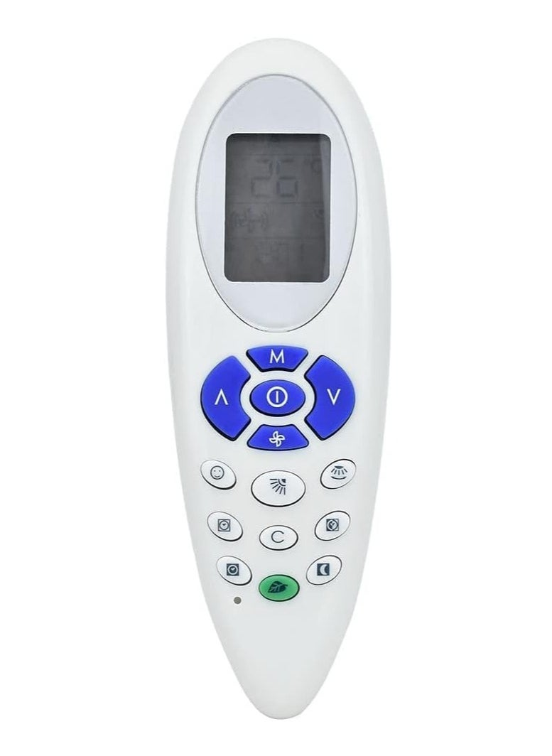ELTRAZONE - New Universal AC air conditioner Remote control General Use, Air Conditioner, Universal Remote Control Replaced Remote Control Compatible with Carrier Window Wall Mounted - Image 1