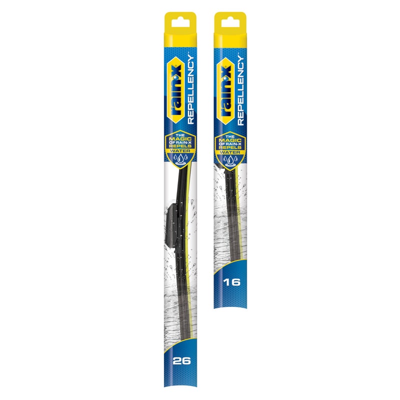 Rain-X RainX 810348 Repellency Water Repellent Wiper Blades 26  16 Windshield Wipers All Weather StreakFree for Enhanced Visibility wWater Repellency Formula Amazon Exclusive - Image 2