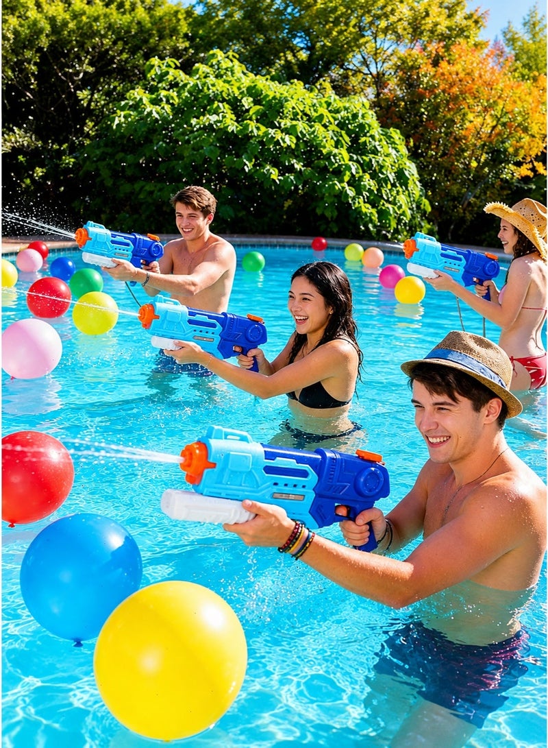 2 Pack Water Gun Toys, High Capacity Water Blaster for Kids and Adults, Long Range Shooting Summer Toy, Portable Outdoor Game for Pool, Beach and Garden Party - Image 5