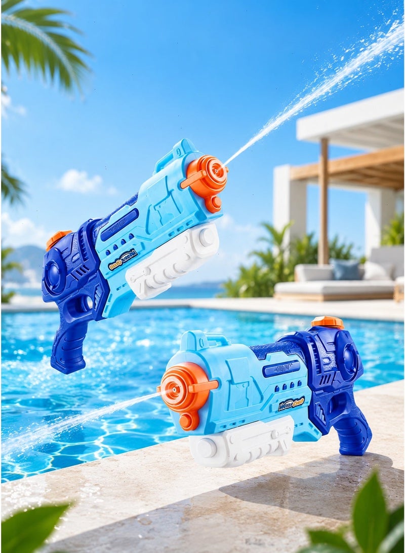 2 Pack Water Gun Toys, High Capacity Water Blaster for Kids and Adults, Long Range Shooting Summer Toy, Portable Outdoor Game for Pool, Beach and Garden Party - Image 1