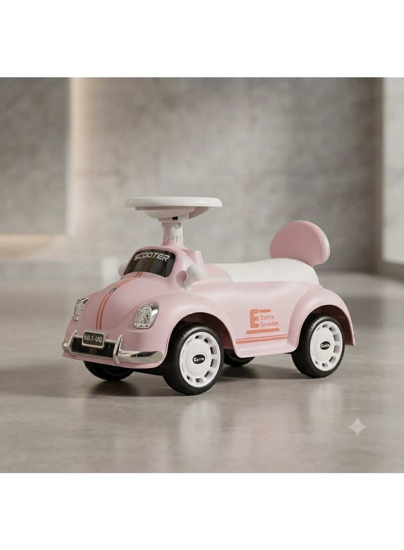 StarKids A ride-on car for children featuring music and a modern, attractive, and comfortable design; it helps enhance motor skills and balance while providing hours of fun and active play. - Image 1