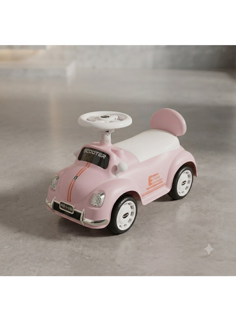 StarKids A ride-on car for children featuring music and a modern, attractive, and comfortable design; it helps enhance motor skills and balance while providing hours of fun and active play. - Image 3