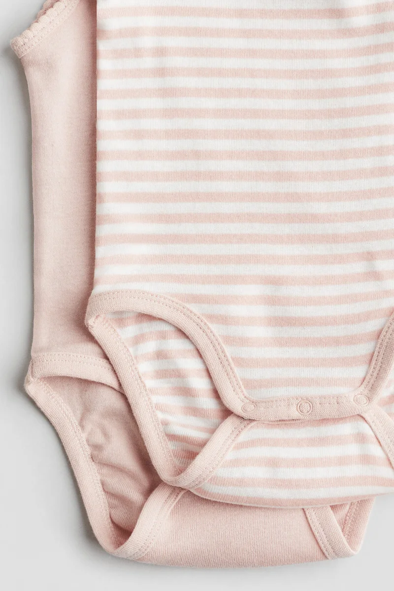H&M 2-pack sleeveless cotton bodysuits