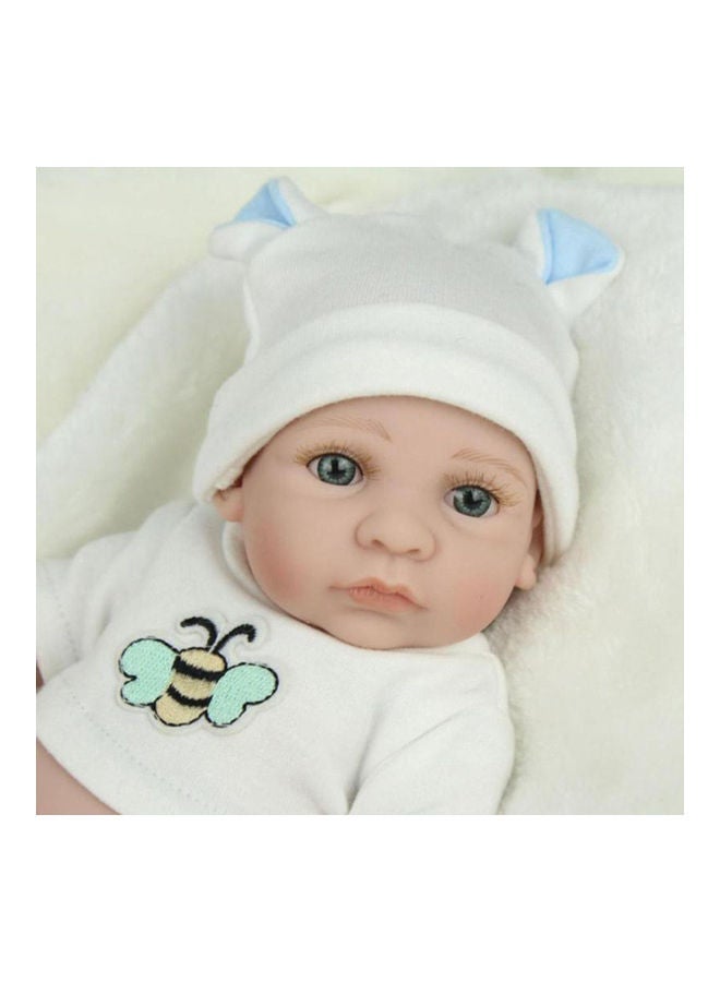 NIBEMINENT Reborn Lifelike Doll with Embroidery Clothing 25x6x13cm - Image 5