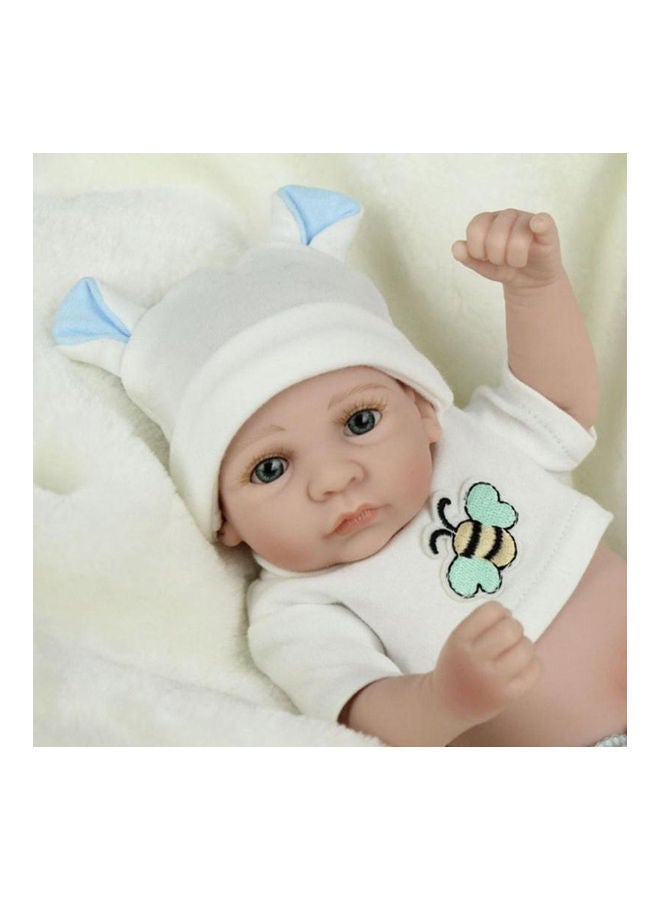 NIBEMINENT Reborn Lifelike Doll with Embroidery Clothing 25x6x13cm - Image 3