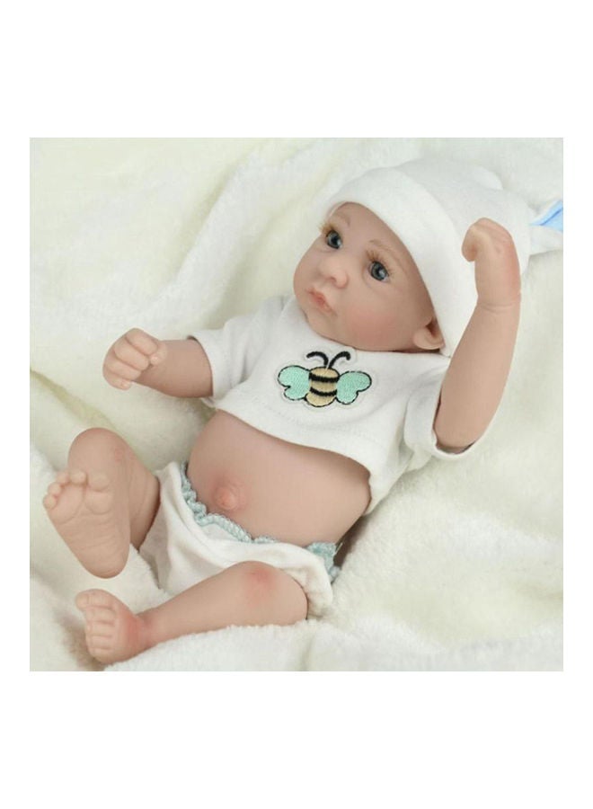 NIBEMINENT Reborn Lifelike Doll with Embroidery Clothing 25x6x13cm - Image 4