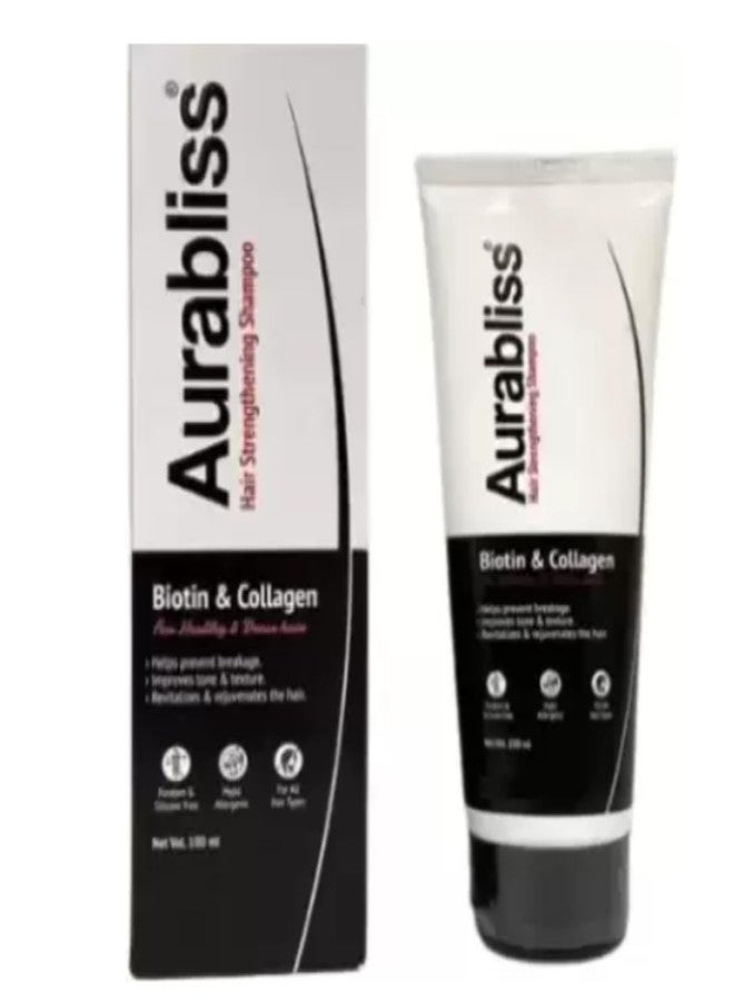 DermaShoap Transform Your Hair with Aurabliss Hair Straightening Shampoo - Advanced Anti-Hair Fall & Damage Repair Formula for Silky Straightening and Smoothing (100ml) - Image 2
