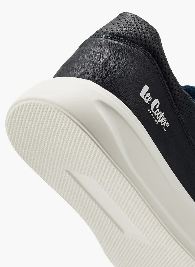 Lee Cooper Men's Panelled Lace-Up Sneakers