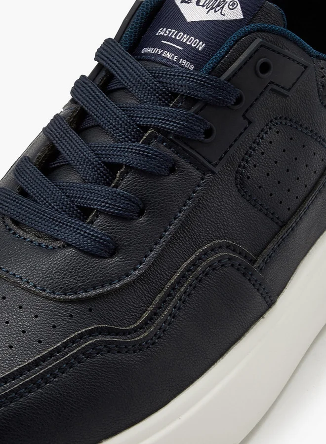 Lee Cooper Men's Panelled Lace-Up Sneakers