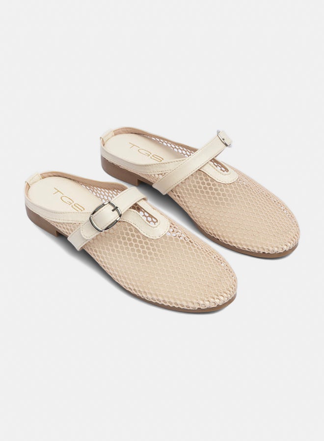 TGS Mesh Mary Jane Mules - Image 3