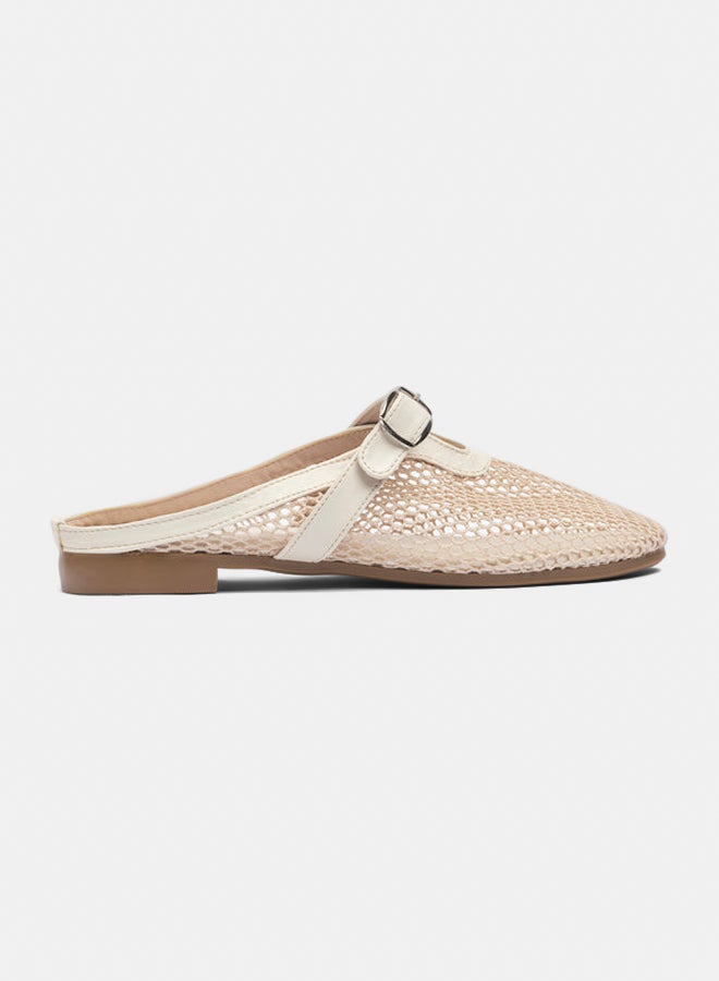 Mesh Mary Jane Mules