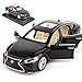 BDTCTK 132 Compatible for Lexus Ls500h Model Car Zinc Alloy Pull Back Toy car with Sound and Light for Kids Boy Girl GiftBlack - Image 2