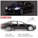 BDTCTK 132 Compatible for Lexus Ls500h Model Car Zinc Alloy Pull Back Toy car with Sound and Light for Kids Boy Girl GiftBlack - Image 4