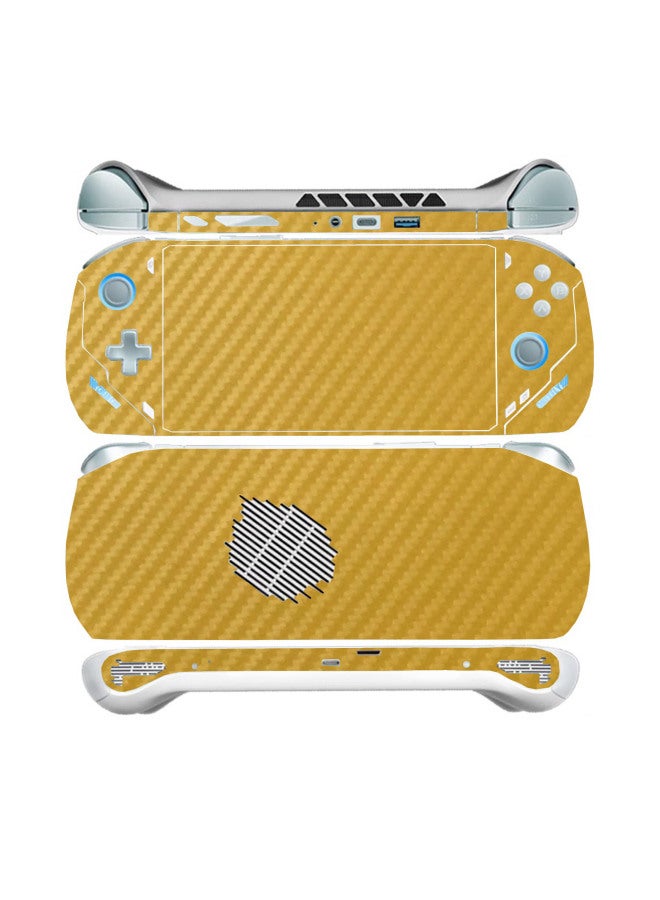 Onexplayer F1 Flying Home Game Handset Sticker Body Protective Film Skin Sticker 1-Color:brushed Gold - Image 5