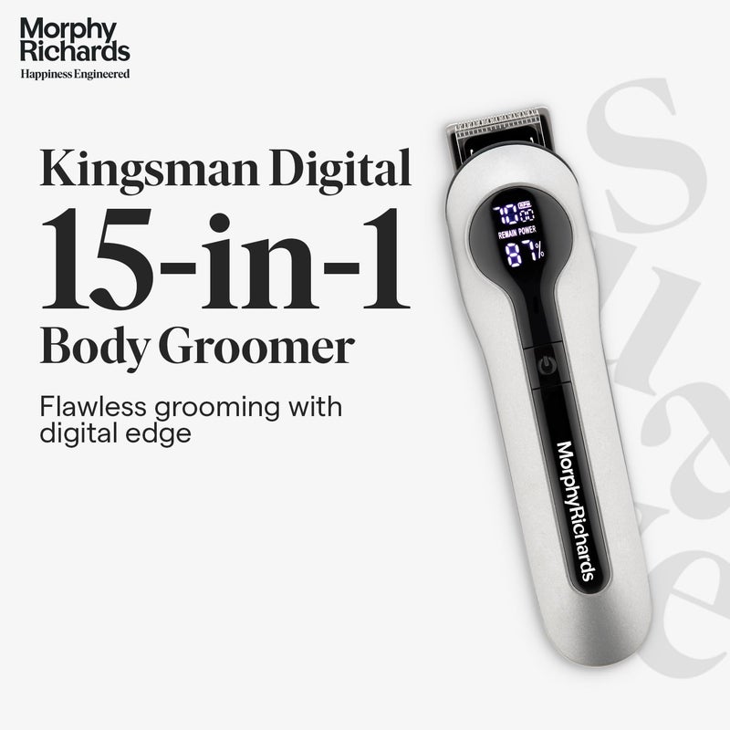 Morphy Richards Kingsman Digital 15IN1 Body Groomer - Image 2