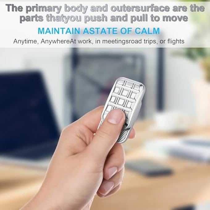 OBEST Fingertip Slider Toys, Metal Poker Finger Slider Rollers Fingertip Toys for Adults, Anxiety Relief Toys, Office Toys, 80736 - Image 5