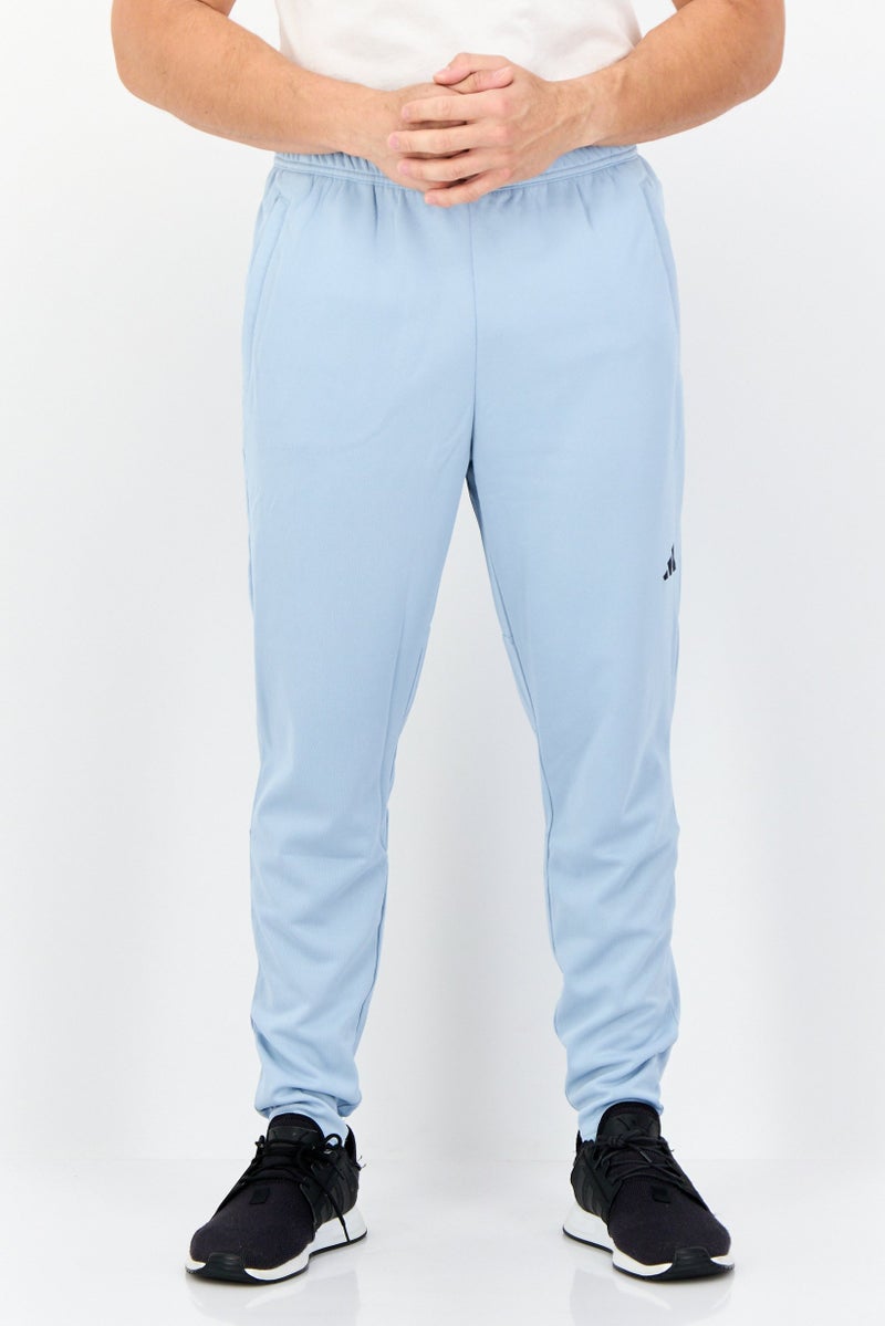 Adidas سروال رياضي للرجال، مناسب للتدريب، لون أزرق فاتح - Image 1