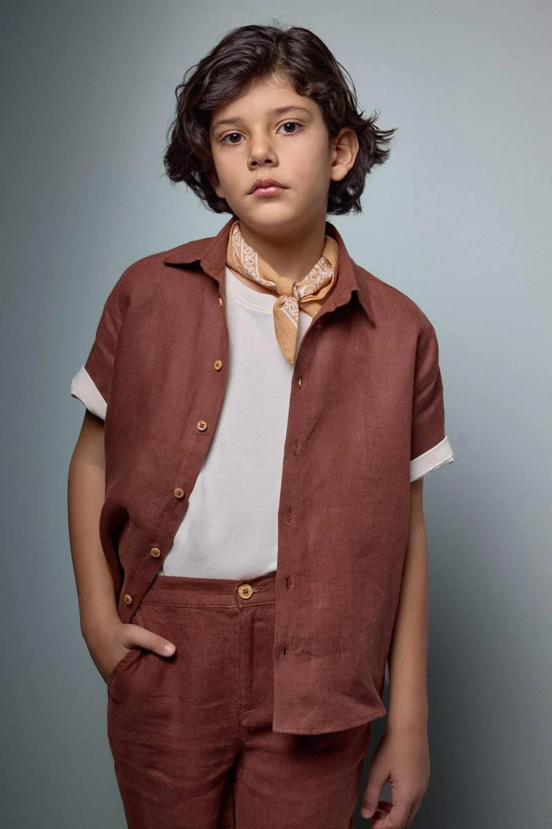 ديفاكتو Regular Fit Short Sleeve Shirt